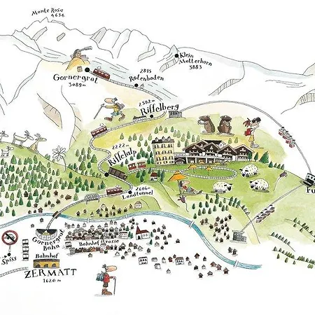 Riffelalp 2222m - Ski-in, Ski-out 5*